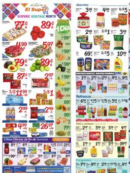 El Super Weekly Ad September 16 - 22, 2026