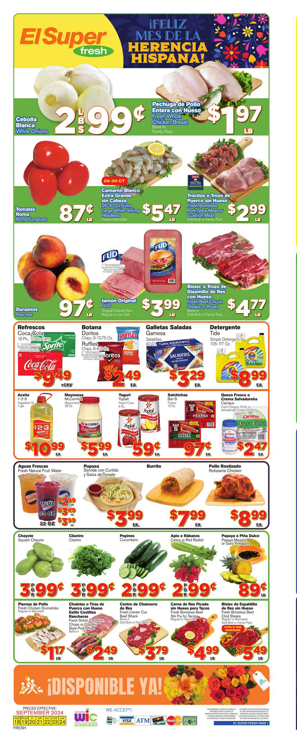 El Super Weekly Ad September 18 - 24, 2024 | WeeklyAds2