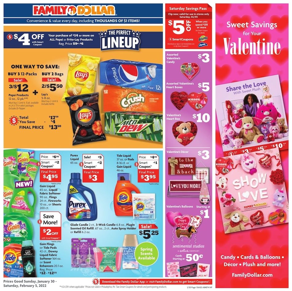 Family Dollar Ad Jan 30 - Feb 5, 2022 - WeeklyAds2