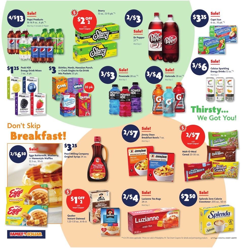 Family Dollar Ad Jun 11 - 17, 2023 - WeeklyAds2