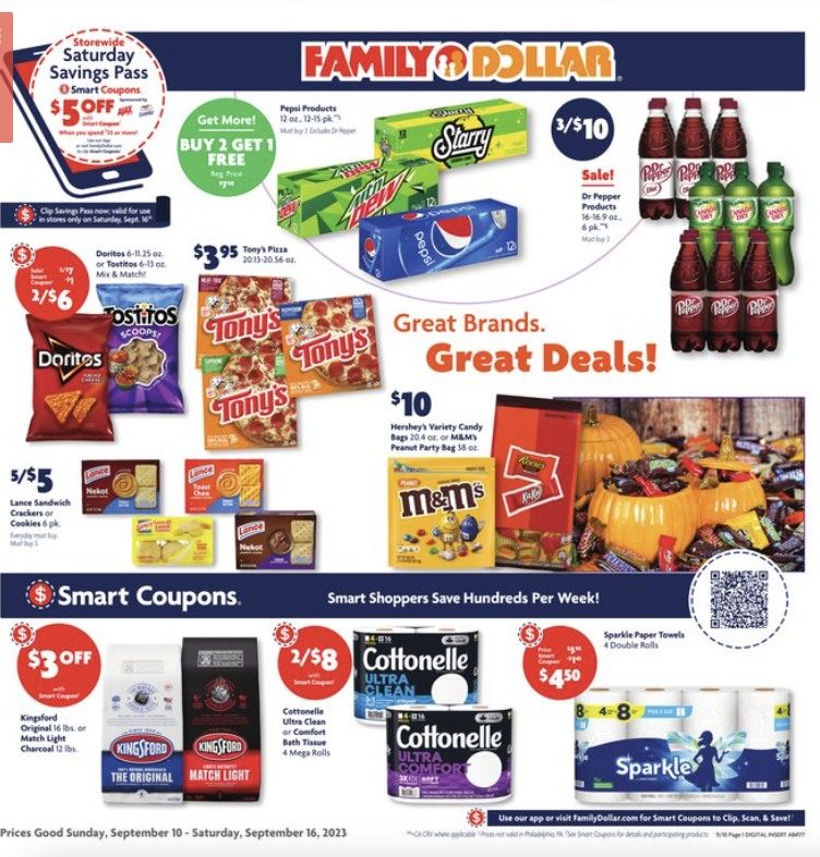 Family Dollar Weekly Ad Sep 10 16, 2023 WeeklyAds2