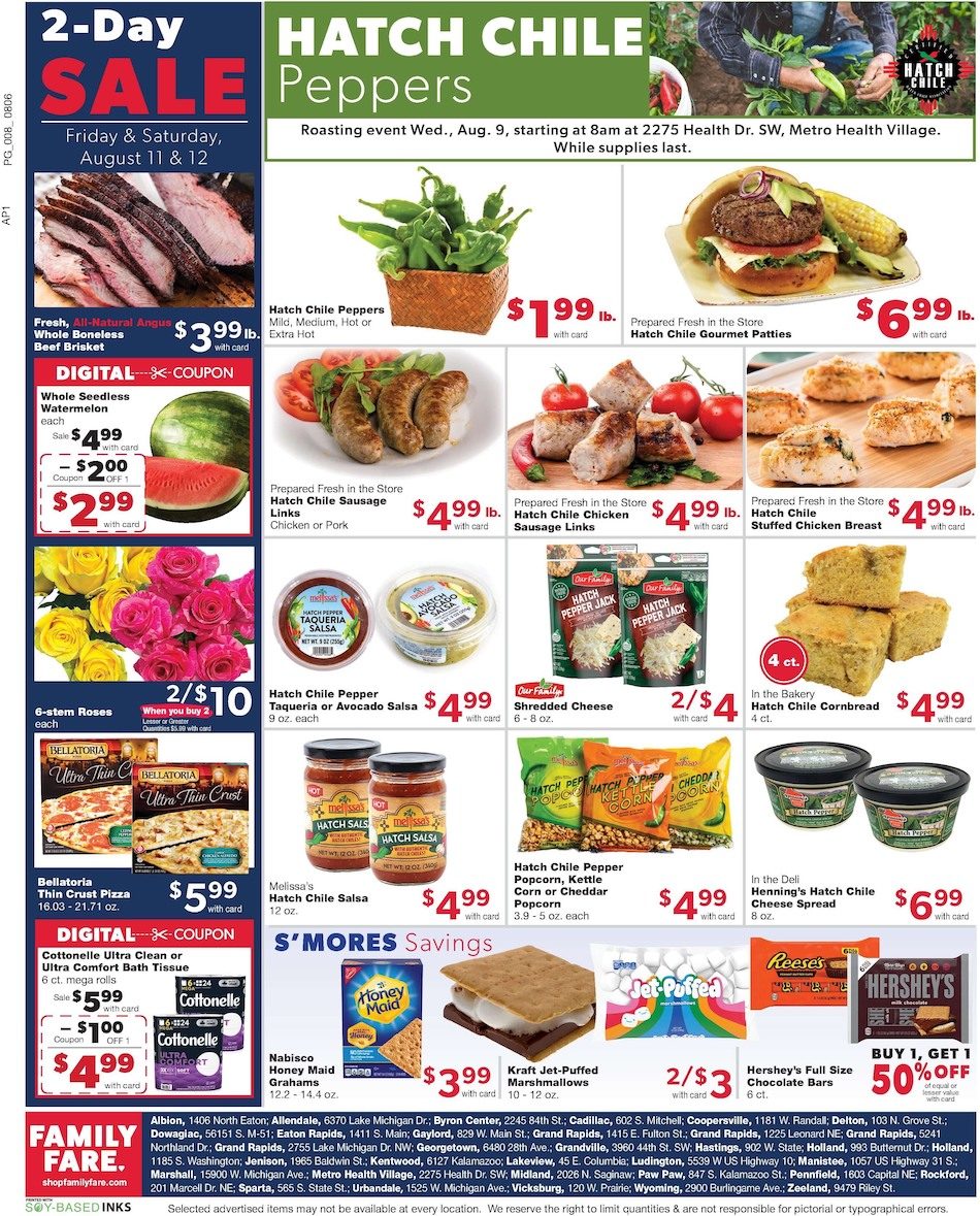 Family Fare Weekly Ad Aug 6 - 12, 2023 - WeeklyAds2