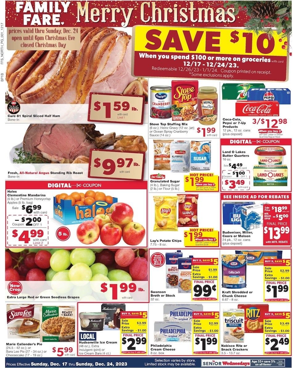 Family Fare Weekly Ad Dec 17 - 24, 2023 - WeeklyAds2