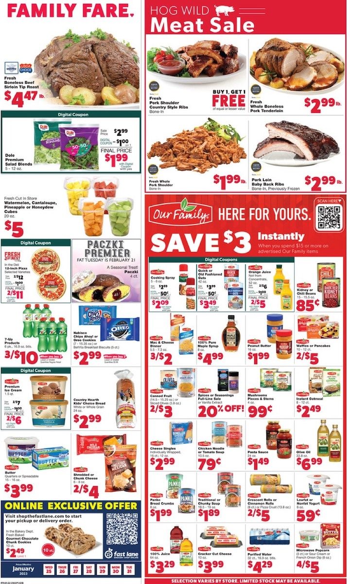 Family Fare Weekly Ad Sale Jan 25 - 31, 2023 | WeeklyAds2