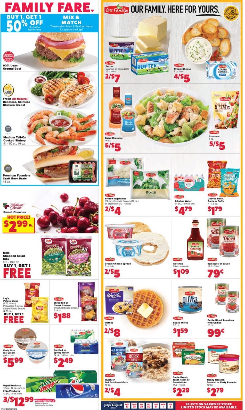 Family Fare Weekly Ad Jul 27 - Aug 2, 2022 | WeeklyAds2