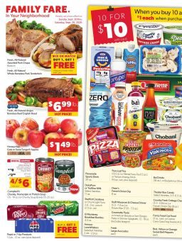 Family Fare Weekly Ad - Michigan September 20 - 26, 2026