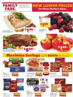 Family Fare Weekly Ad - Michigan September 6 - 12, 2026
