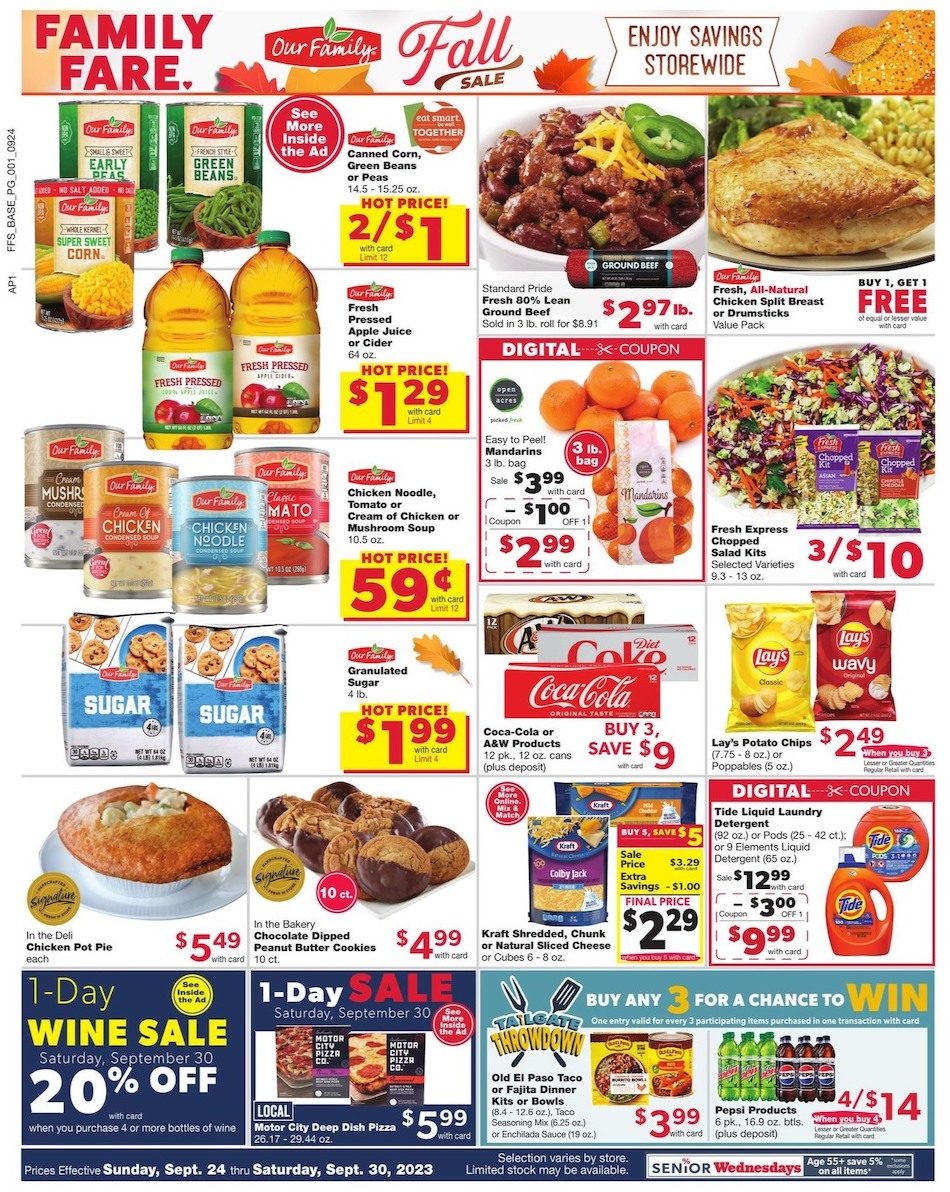 Family Fare Weekly Ad Sep 24 - 30, 2023 | WeeklyAds2
