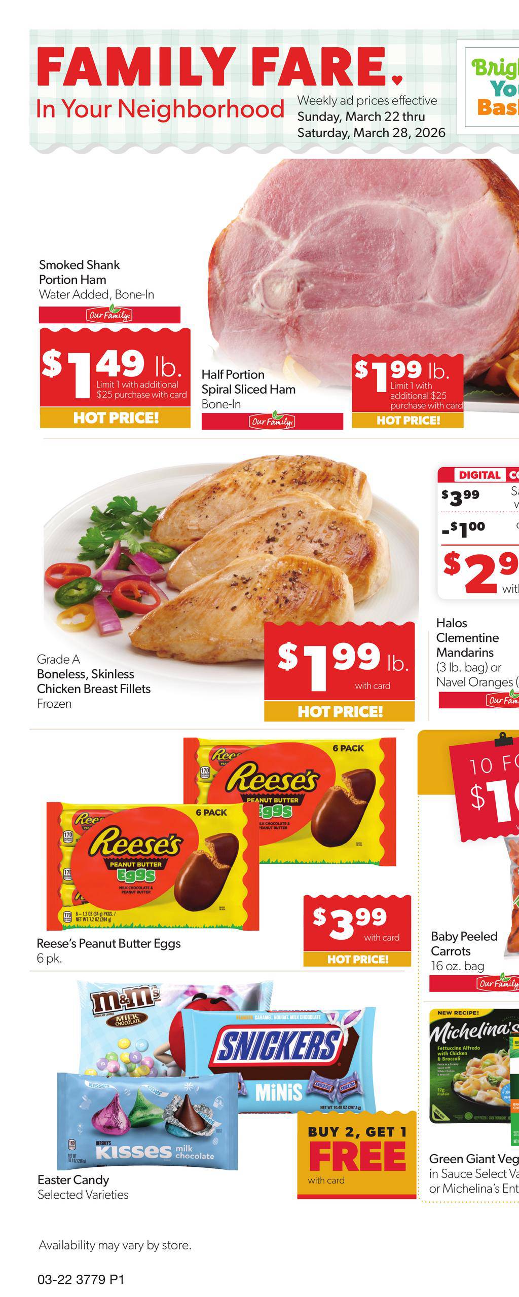 Family Fare Weekly Ad - West March 22 - 28, 2026