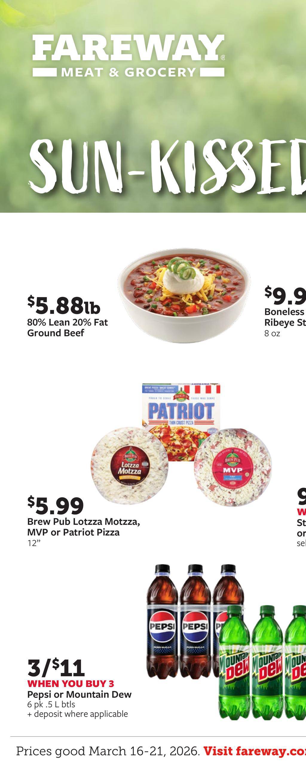 Fareway Ad Indexed Bi-Weekly March 16 - 21, 2026