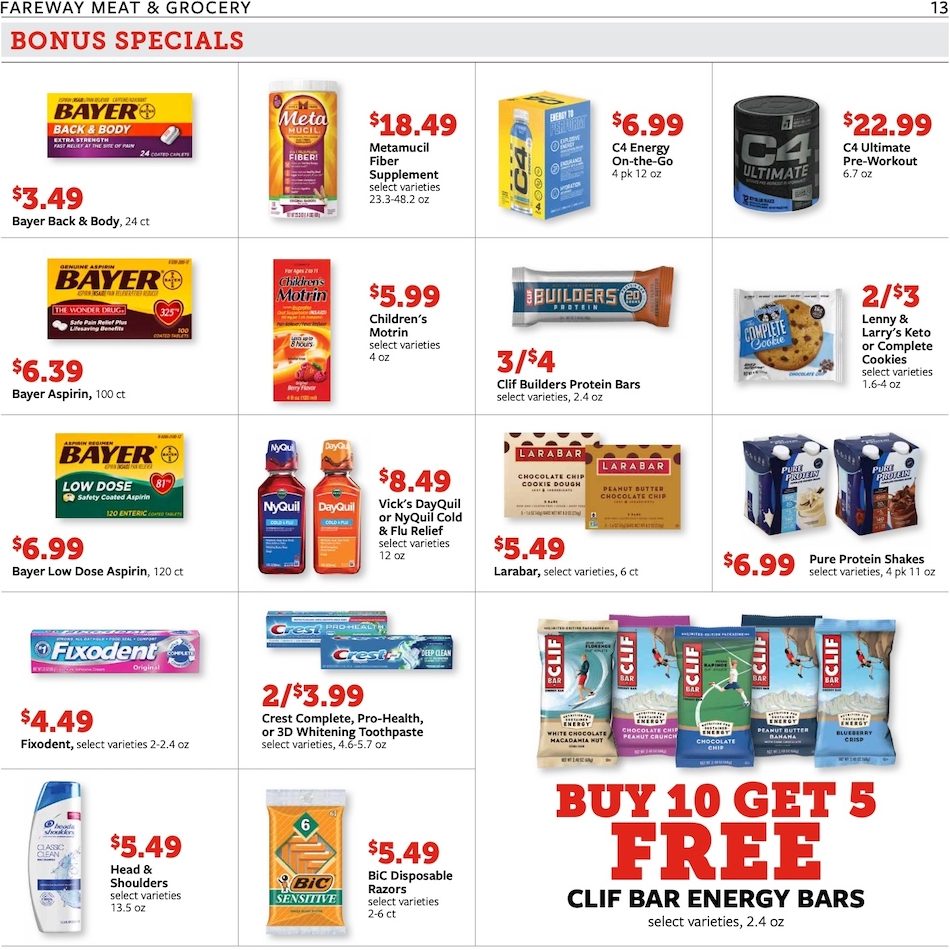 Fareway Ad page 13