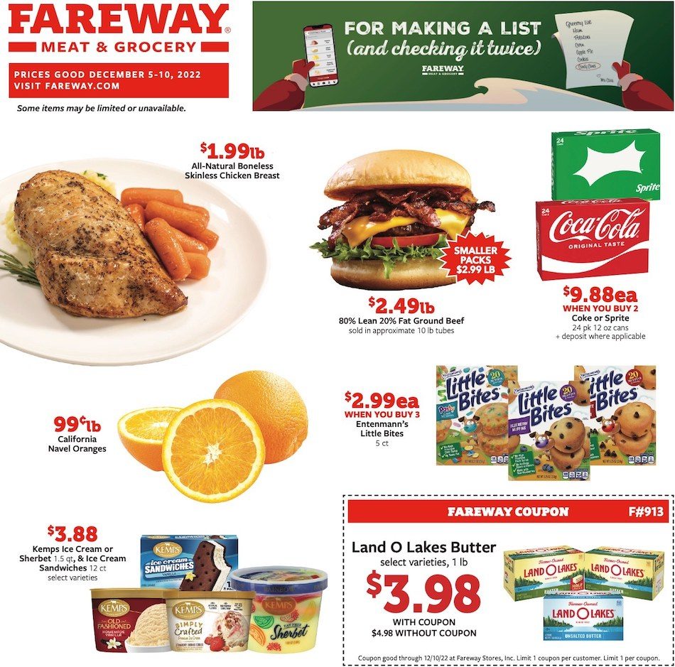 Fareway Weekly Ad Dec 5 - 11, 2022 - WeeklyAds2
