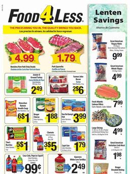 Food 4 Less Ad Feb 26 - Mar 3, 2020