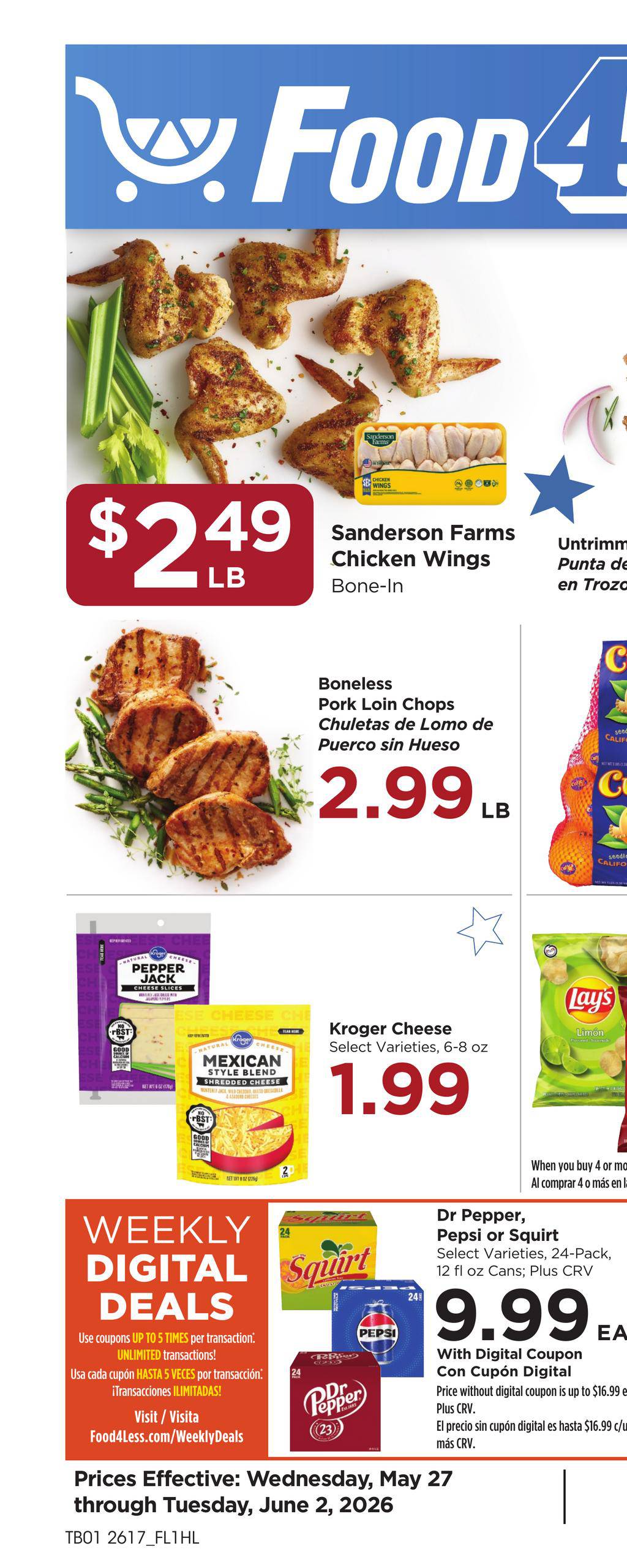 Food 4 Less Ad