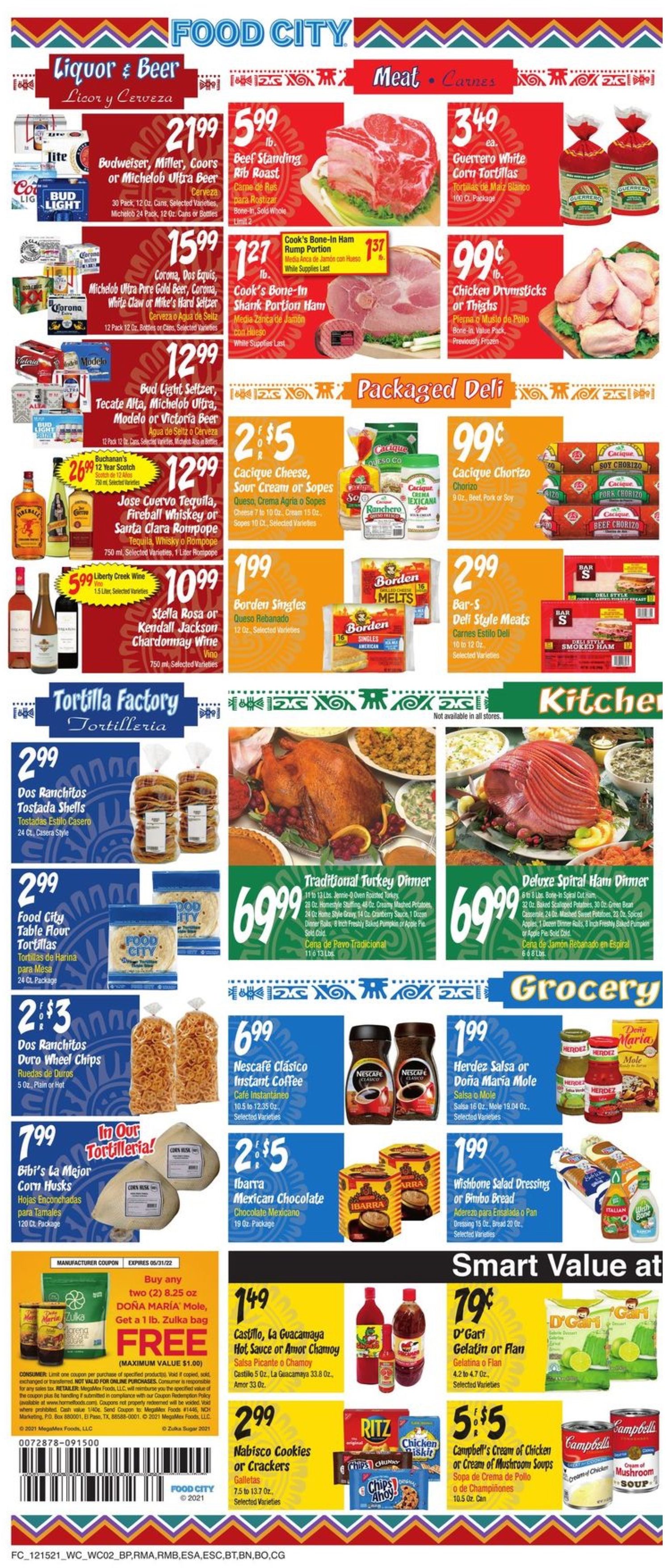 Food City Ad Dec 15 - 21, 2021 - WeeklyAds2