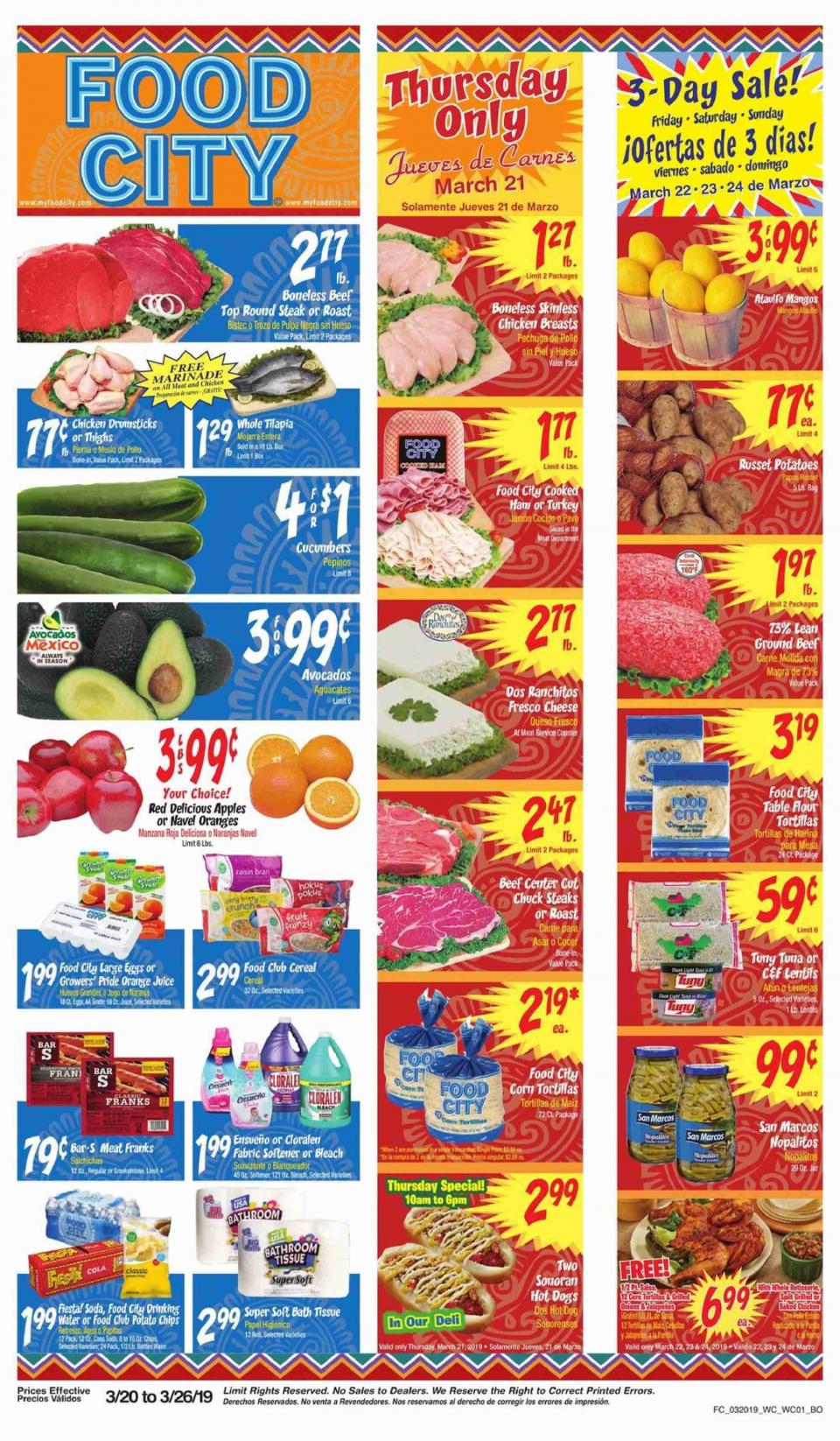 Food City Ad Mar 20 - 26, 2019 - WeeklyAds2