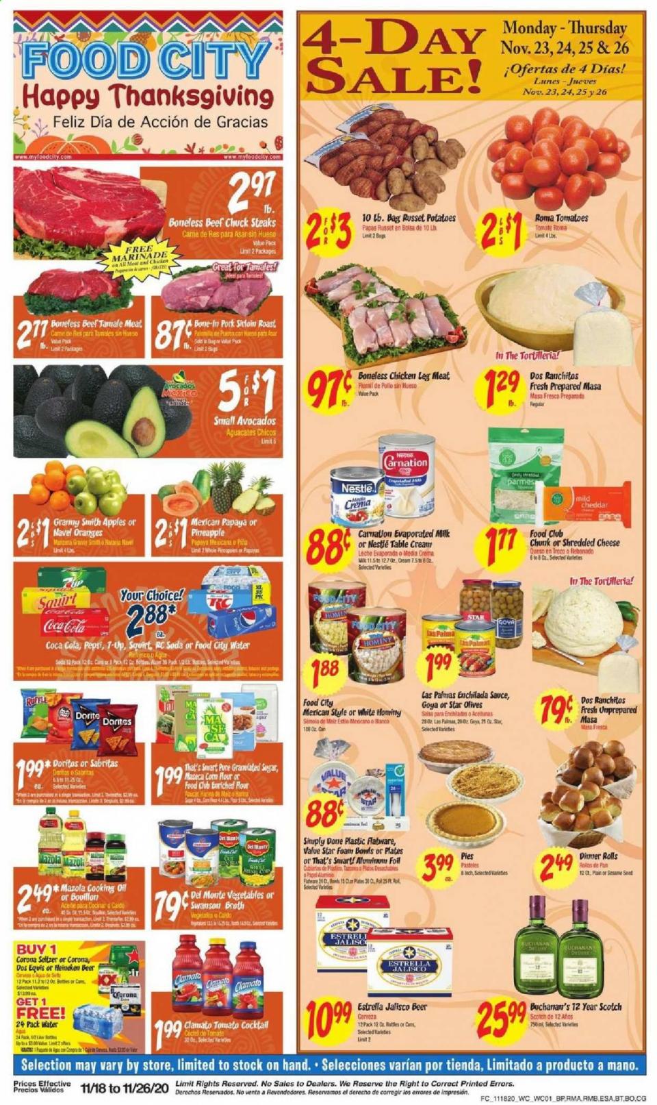 Food City Ad Nov 18 - 26, 2020 - WeeklyAds2