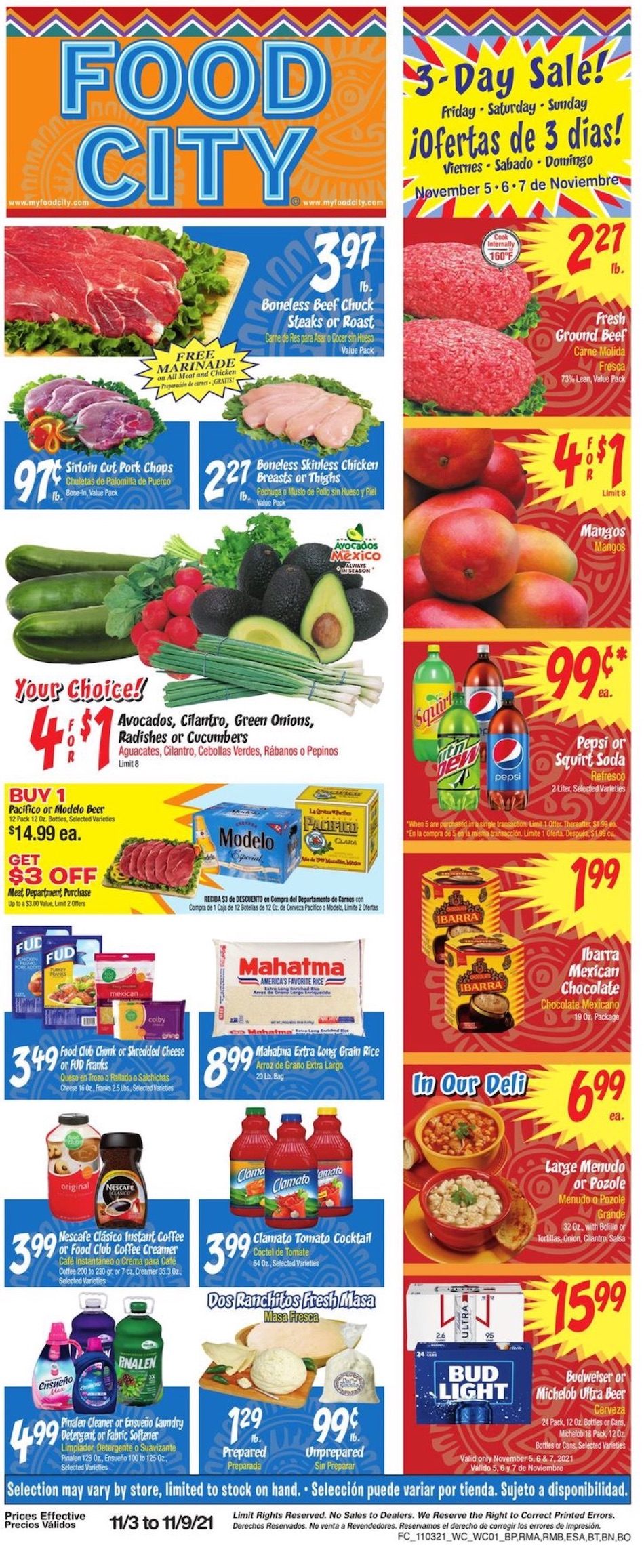 Food City Ad Nov 3 - 9, 2021 - WeeklyAds2