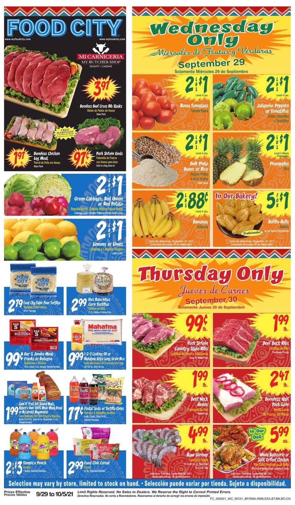 Food City Ad Sep 29 - Oct 5, 2021 - WeeklyAds2