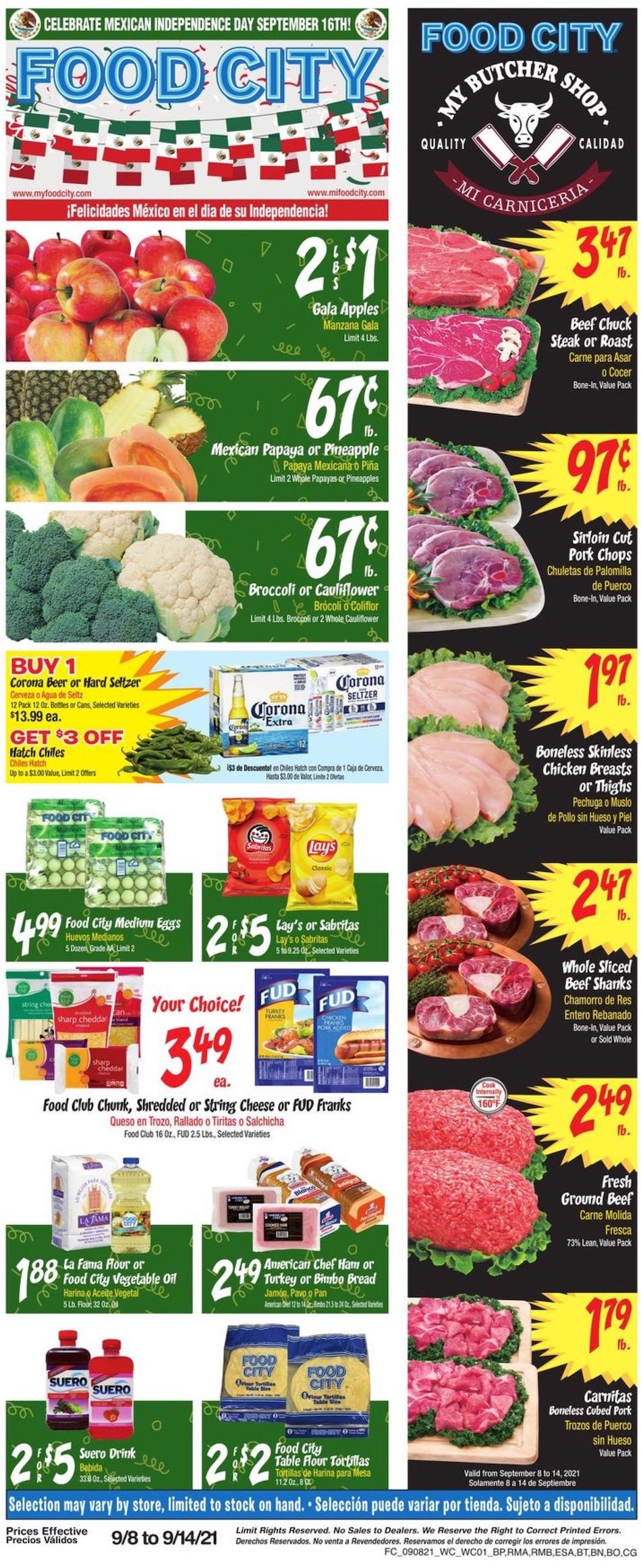Food City Ad Sep 8 14, 2021 WeeklyAds2
