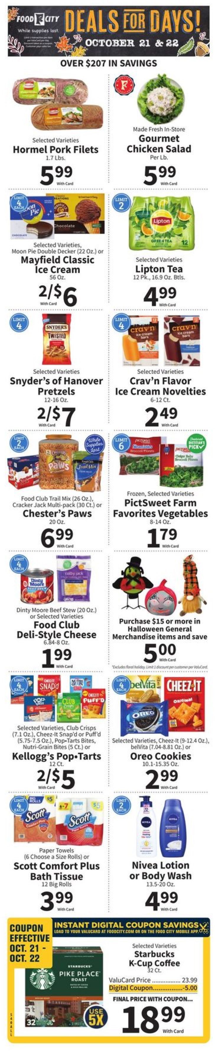Food City Weekly Ad Oct 19 25, 2022 WeeklyAds2