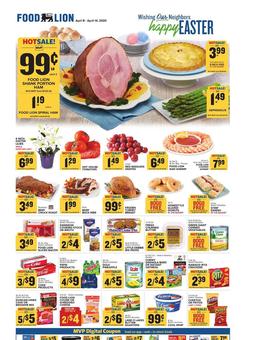 Food Lion Weekly Ad Apr 8 - 14, 2020