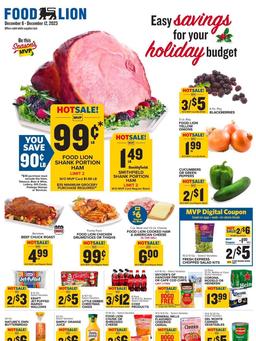 Food Lion Weekly Ad Dec 6 - 12, 2023
