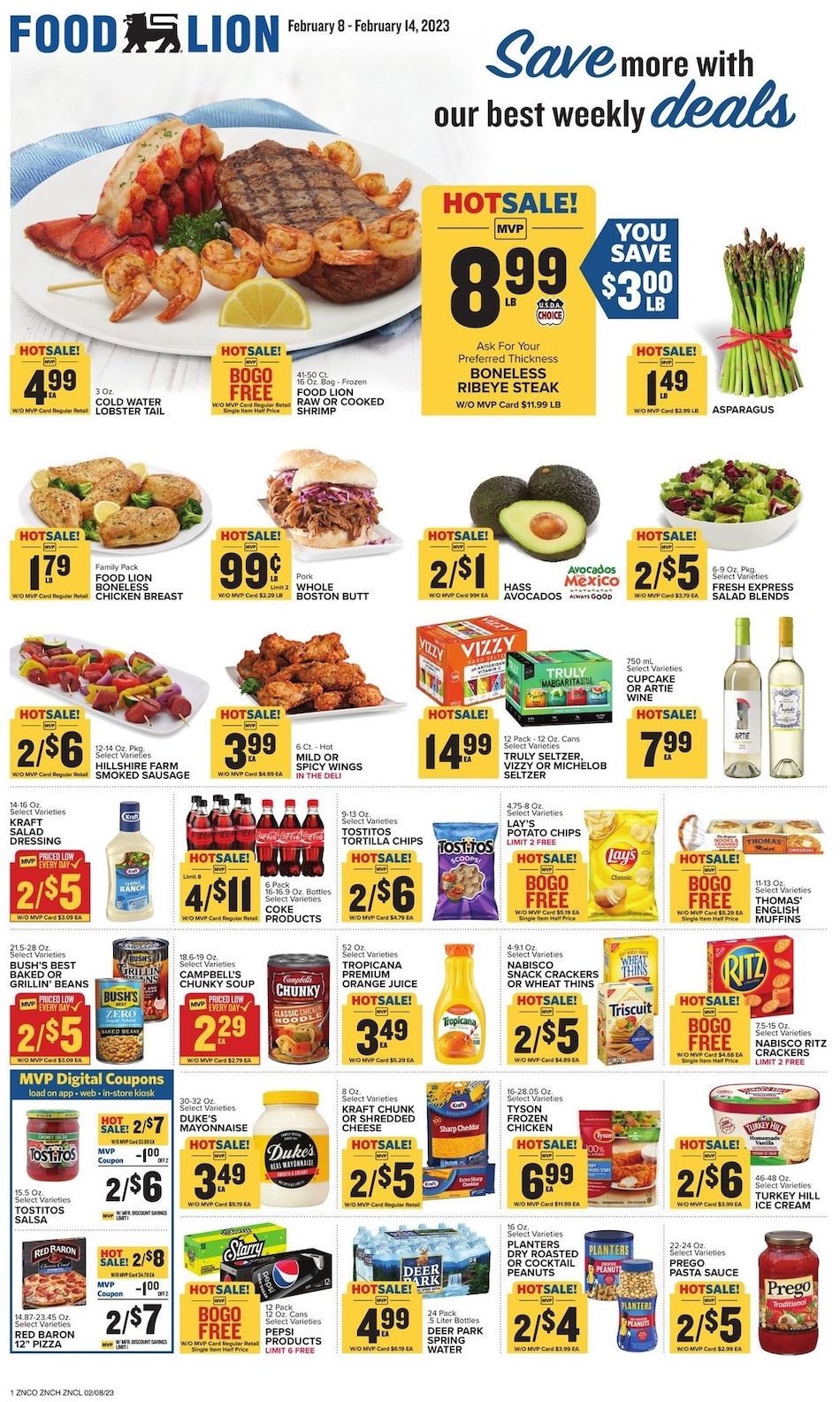 Food Lion Weekly Ad Sale Feb 8 14, 2023 WeeklyAds2