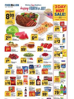 Food Lion Weekly Ad Jul 1 - 7, 2020
