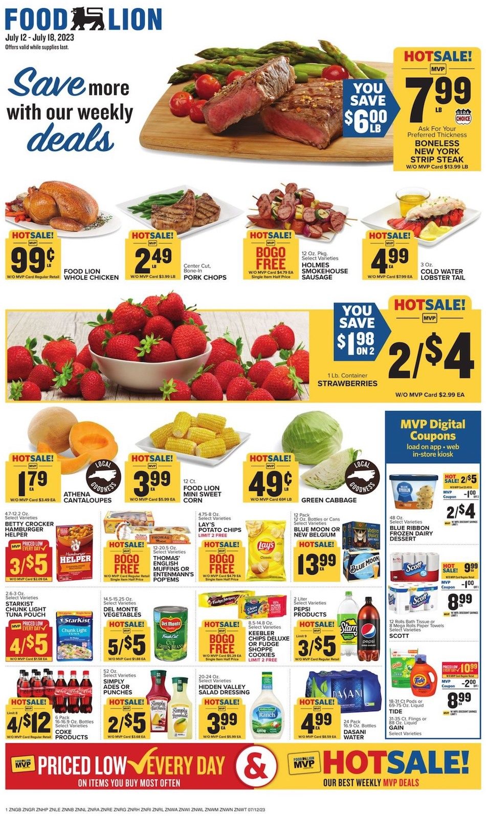 Food Lion Weekly Ad Jul 12 18, 2023 WeeklyAds2