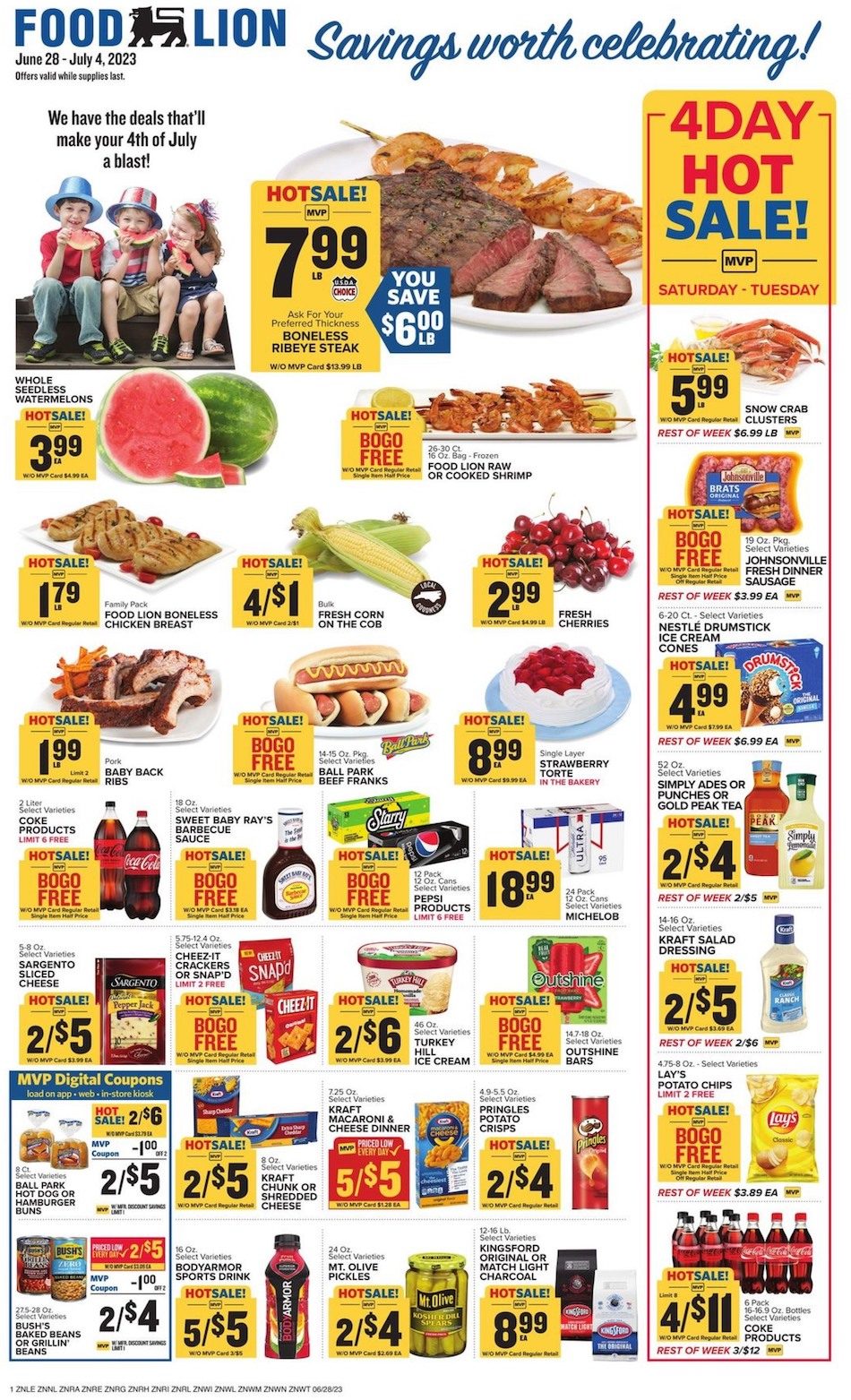 Food Lion Ad 4th of July 2023 - WeeklyAds2