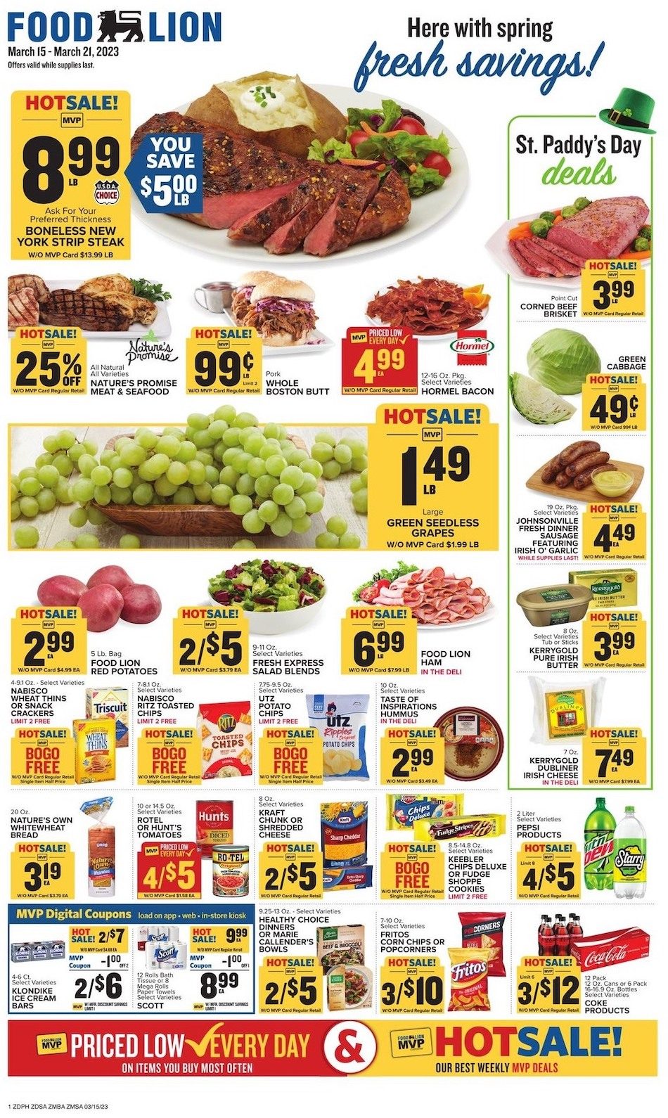 Food Lion Weekly Ad Mar 15 21, 2023 WeeklyAds2