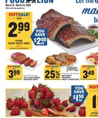 Food Lion Weekly Ad March 18 - 24, 2026