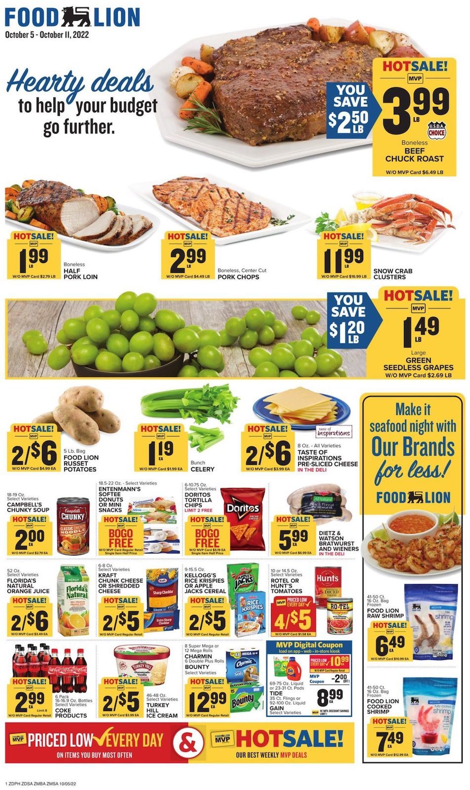 Food Lion Weekly Ad Oct 5 11, 2022 WeeklyAds2