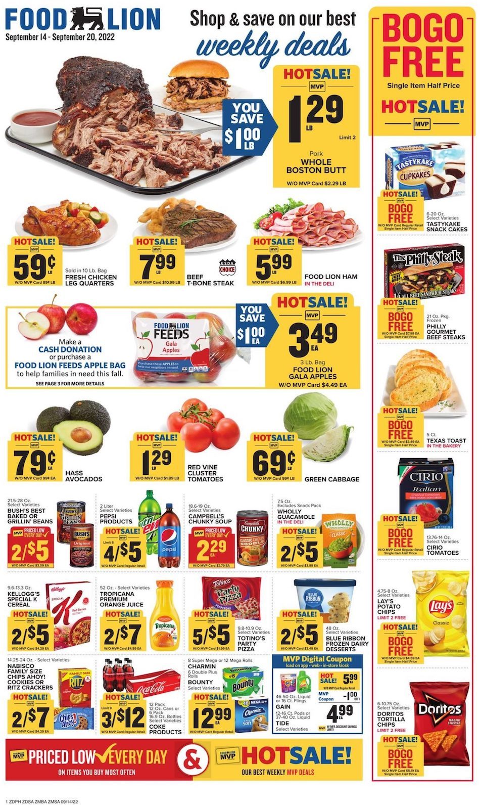 Food Lion Weekly Ad Sep 14 20, 2022 WeeklyAds2