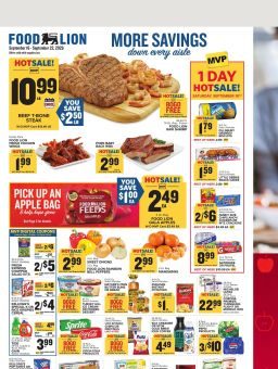 Food Lion Weekly Ad September 16 - 22, 2026