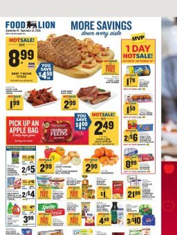 Food Lion Weekly Ad September 16 - 22, 2026