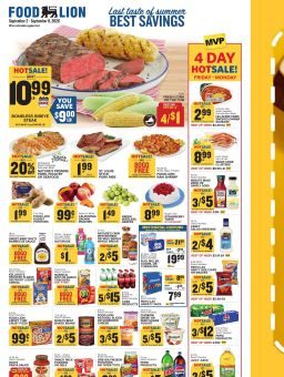 Food Lion Weekly Ad September 2 - 8, 2026