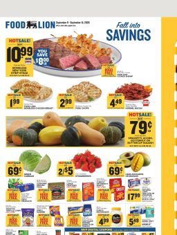 Food Lion Weekly Ad September 9 - 15, 2026