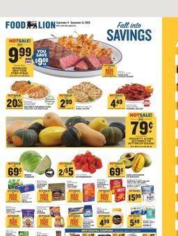 Food Lion Weekly Ad September 9 - 15, 2026