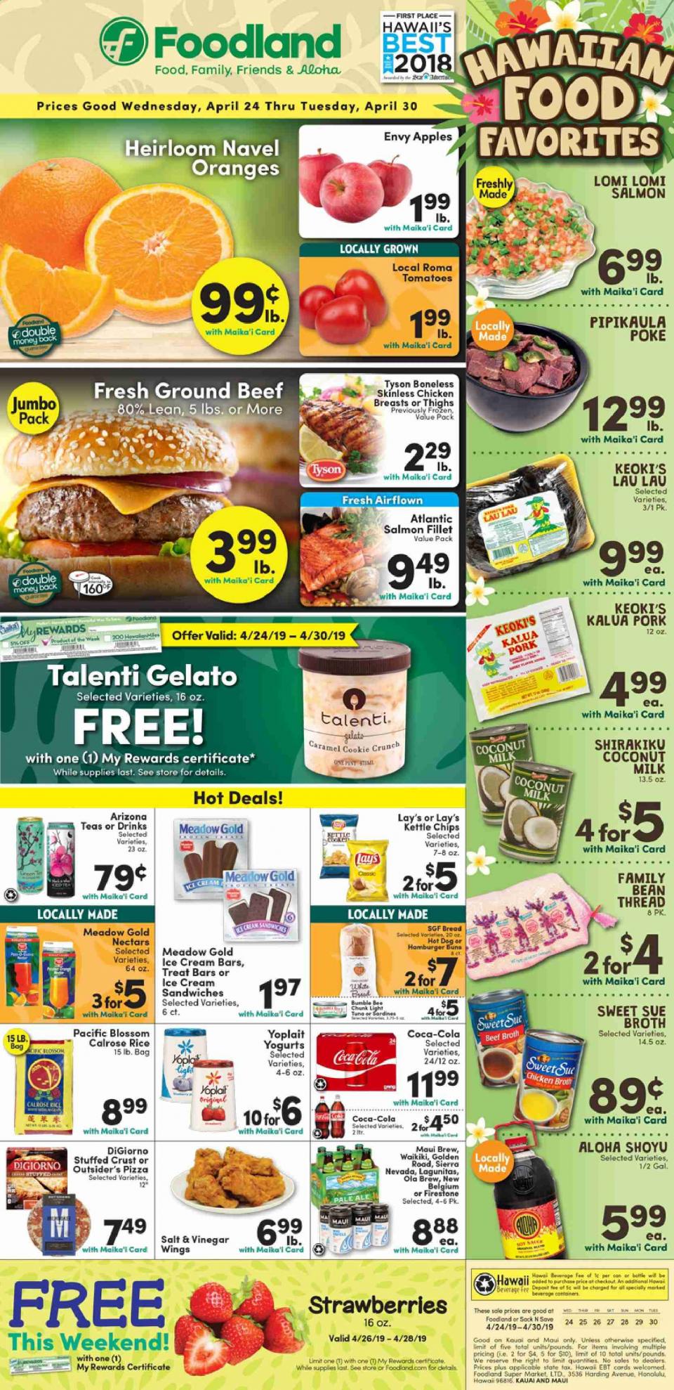 Foodland Weekly Ad Apr 24 - 30, 2019 - WeeklyAds2