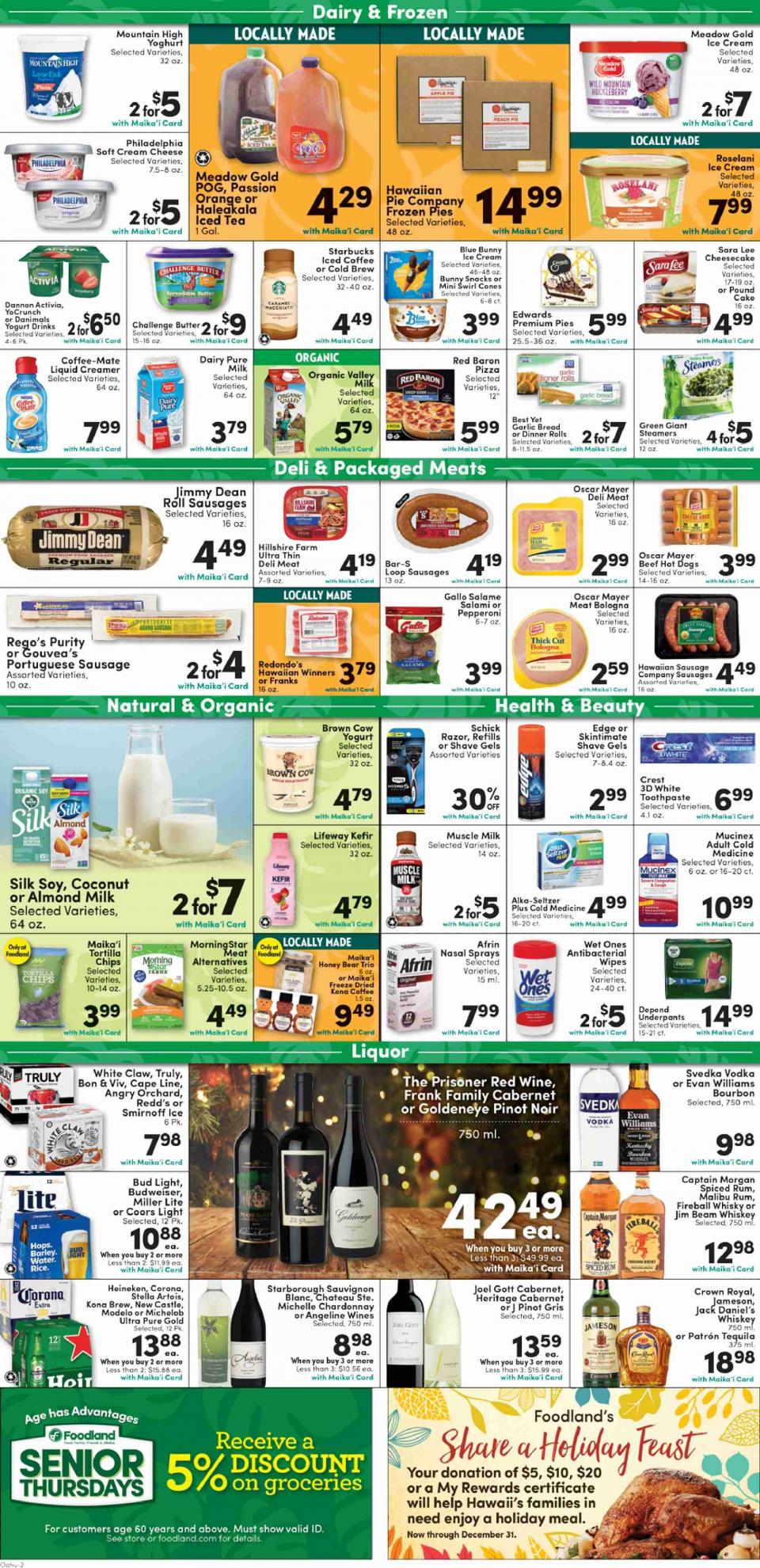 Foodland Weekly Ad Dec 18 24, 2019 WeeklyAds2