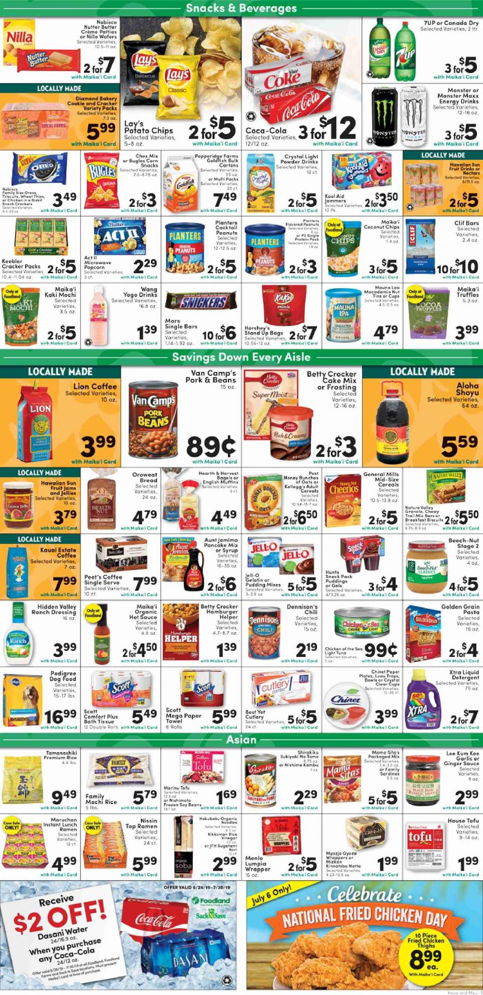 Foodland Weekly Ad Jul 3 9, 2019 WeeklyAds2