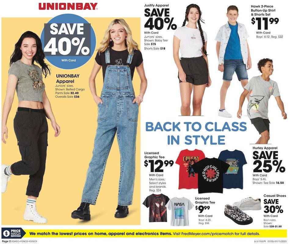 Fred Meyer Ad Merchandise Jul 5 11, 2023 WeeklyAds2