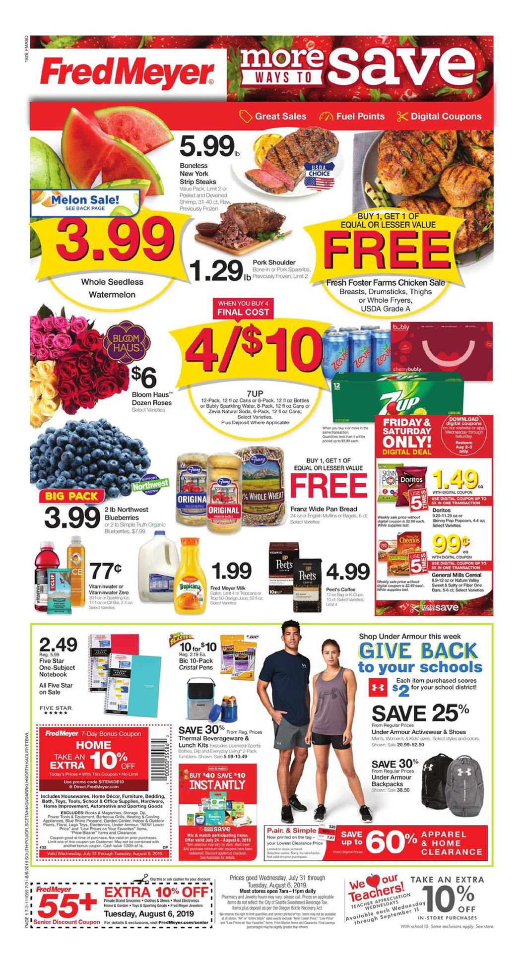 Fred Meyer Ad Jul 31 Aug 6, 2019 WeeklyAds2