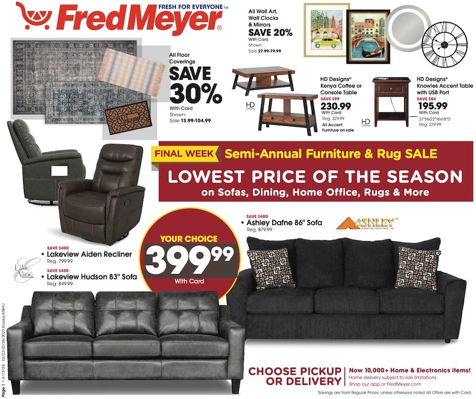 Fred Meyer Ad Merchandise Feb 22 28, 2023 WeeklyAds2