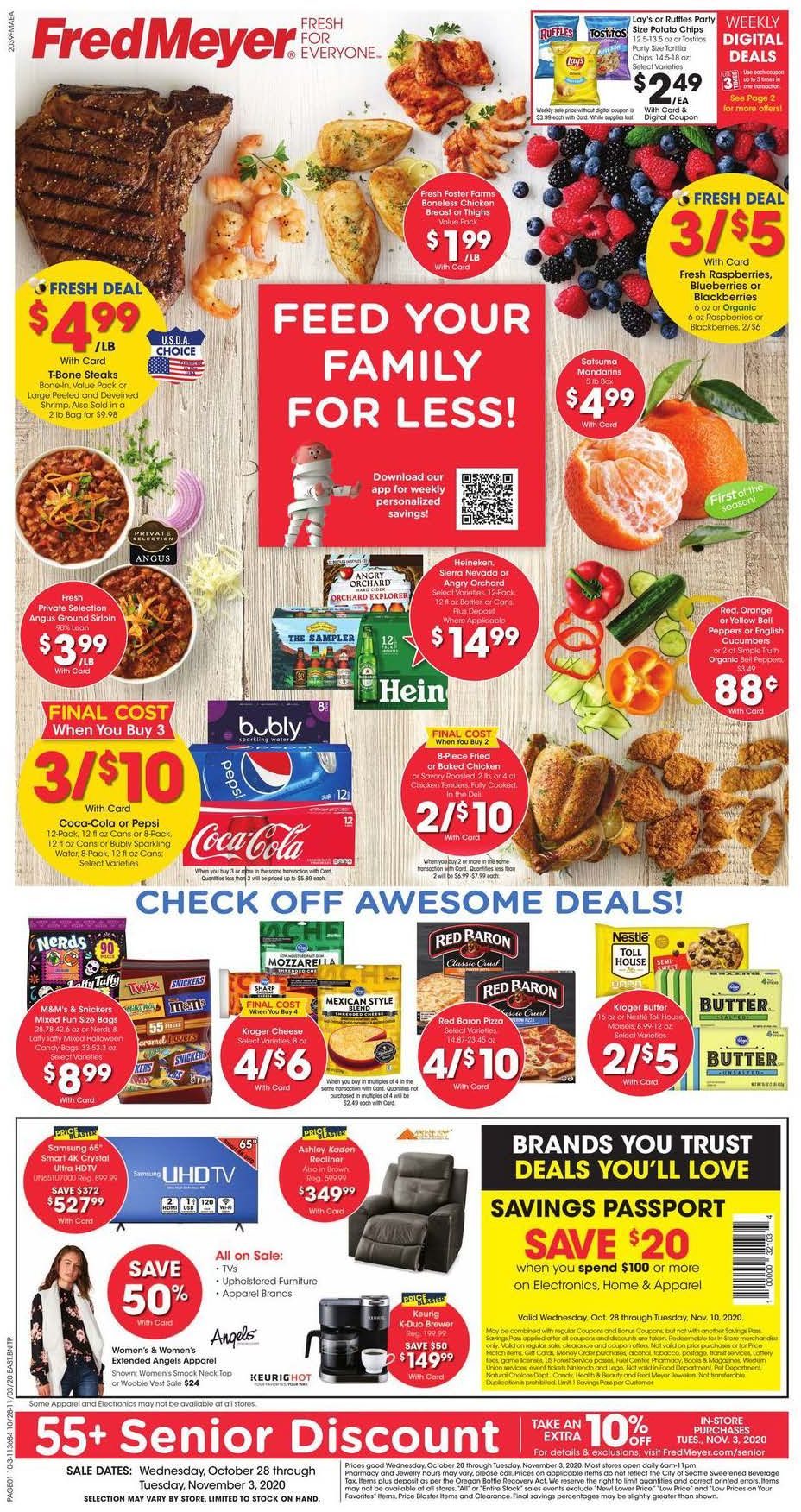 Fred Meyer Ad Oct 28 Nov 3, 2020 WeeklyAds2