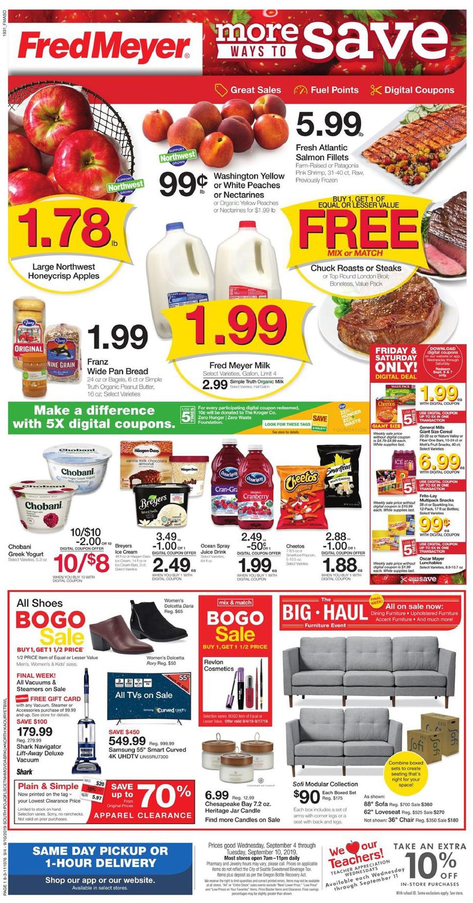 Fred Meyer Ad Sep 4 10, 2019 WeeklyAds2