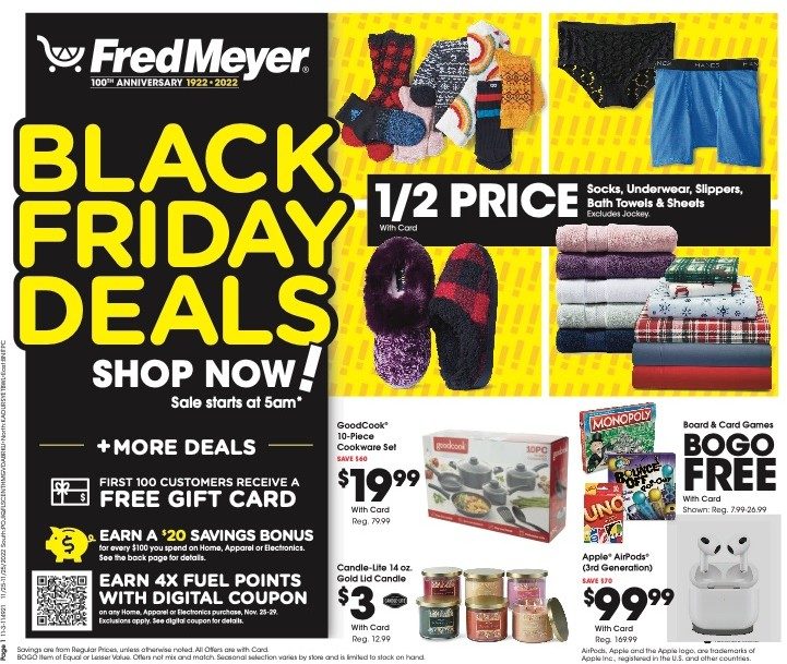 Fred Meyer Black Friday Ad 2022 - WeeklyAds2