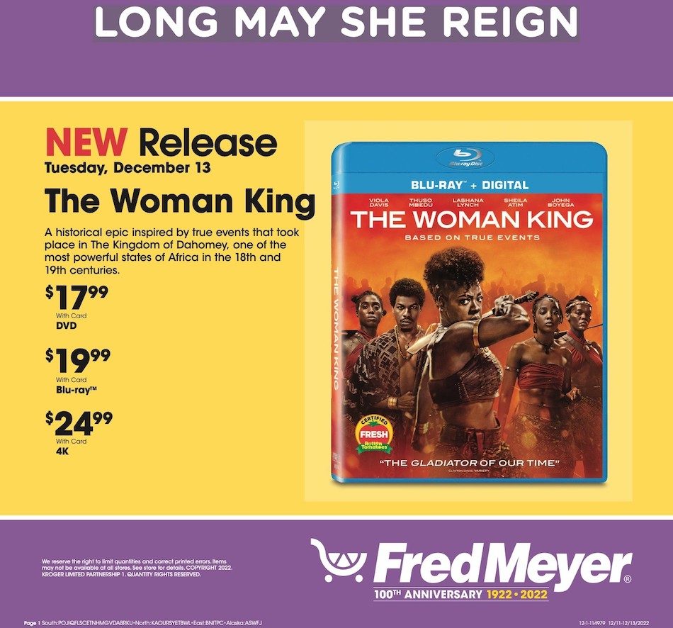 Fred Meyer DVD Releases Ad Dec 13 2022 WeeklyAds2
